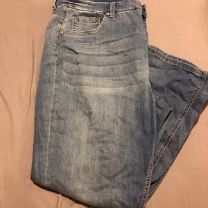 Plus Size Light Colored Jeans